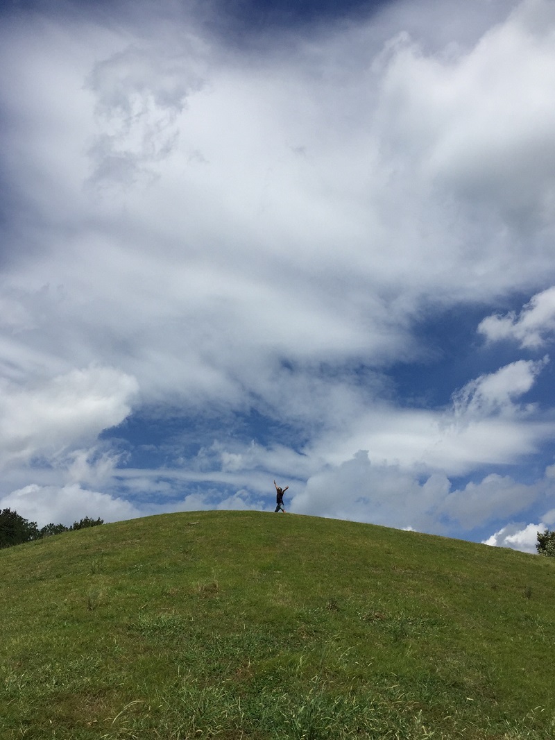 夏空を惜しむ。